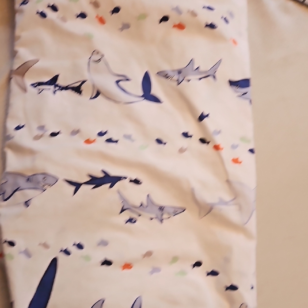 PB Kids Shark Shower Curtain